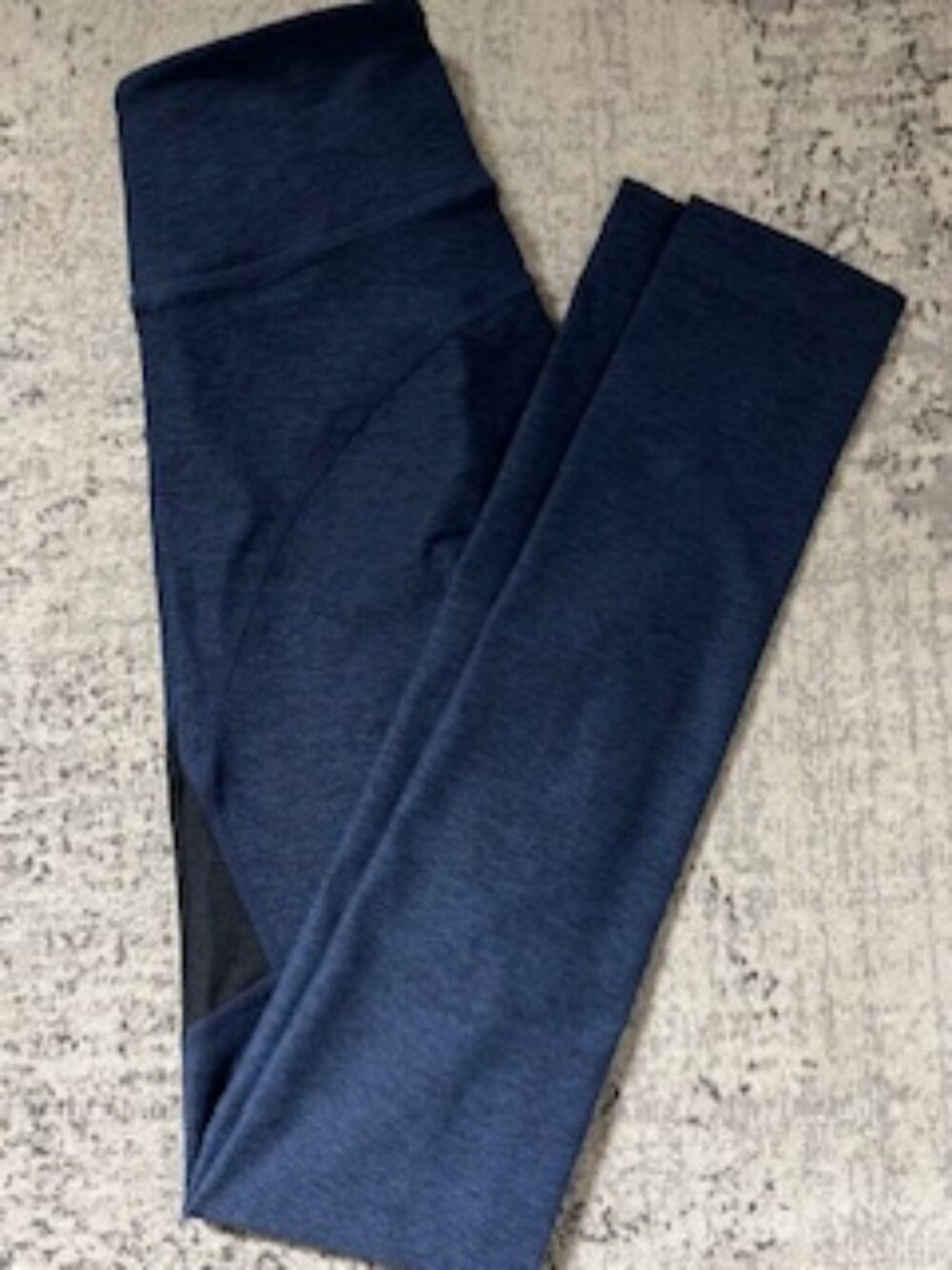 🧡3/15  NWOT Outdoor Voices Blue Black Block Leggings Women's XS